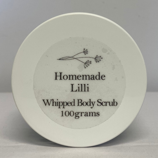 Feijoa Whipped Body Scrub - Homemade Lilli